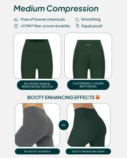 PAVOI Full Length|Leggings-High-Waisted Butt Lifting Full-Length Yoga Leggings