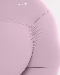 PAVOI Full Length-High-Waisted Lifting Full-Length Yoga Leggings with Scrunch