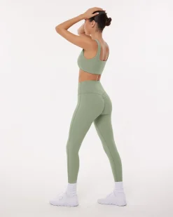 PAVOI Full Length-High-Waisted Lifting Full-Length Yoga Leggings with Scrunch