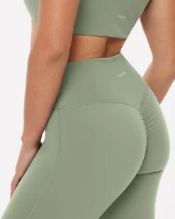 PAVOI Full Length-High-Waisted Lifting Full-Length Yoga Leggings with Scrunch