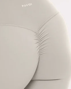 PAVOI Full Length-High-Waisted Lifting Full-Length Yoga Leggings with Scrunch