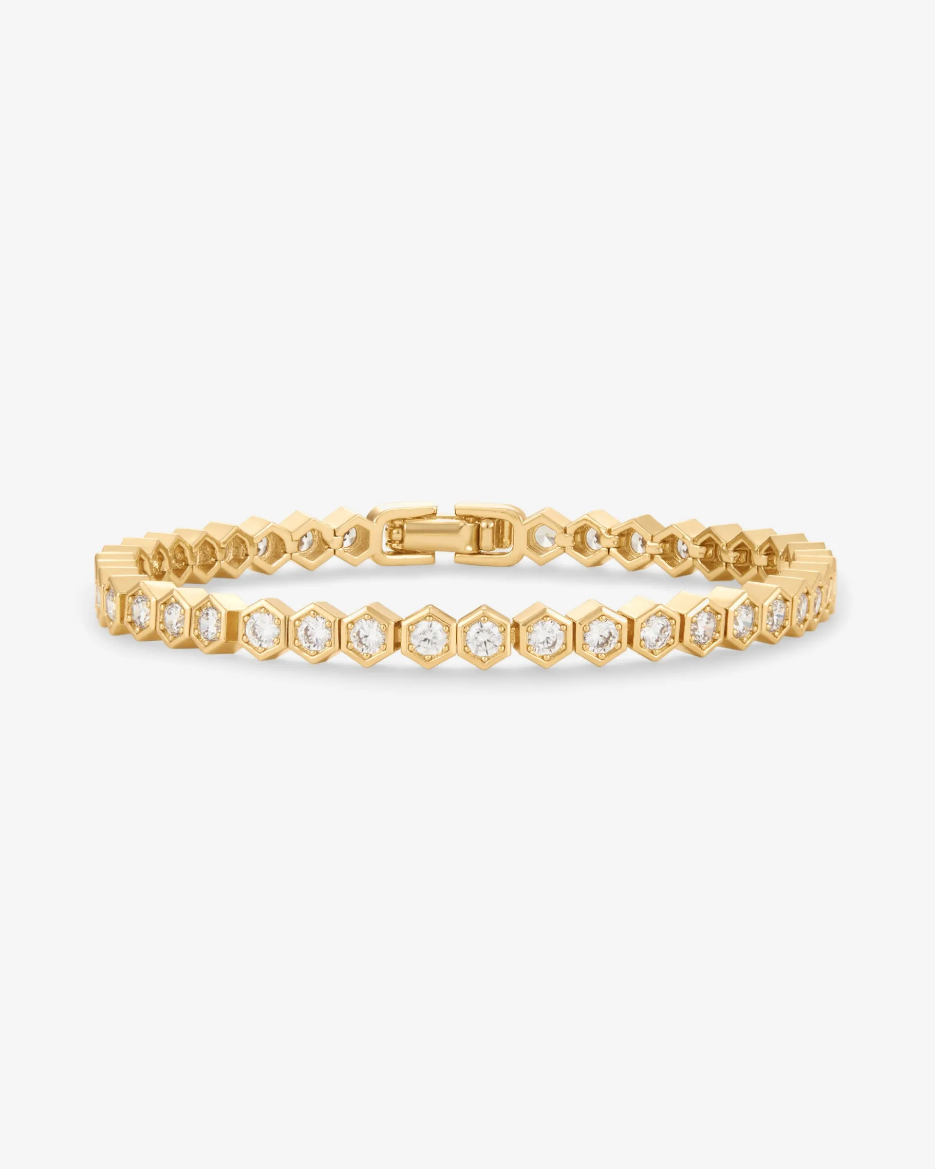 PAVOI Tennis-Honeycomb Tennis Bracelet