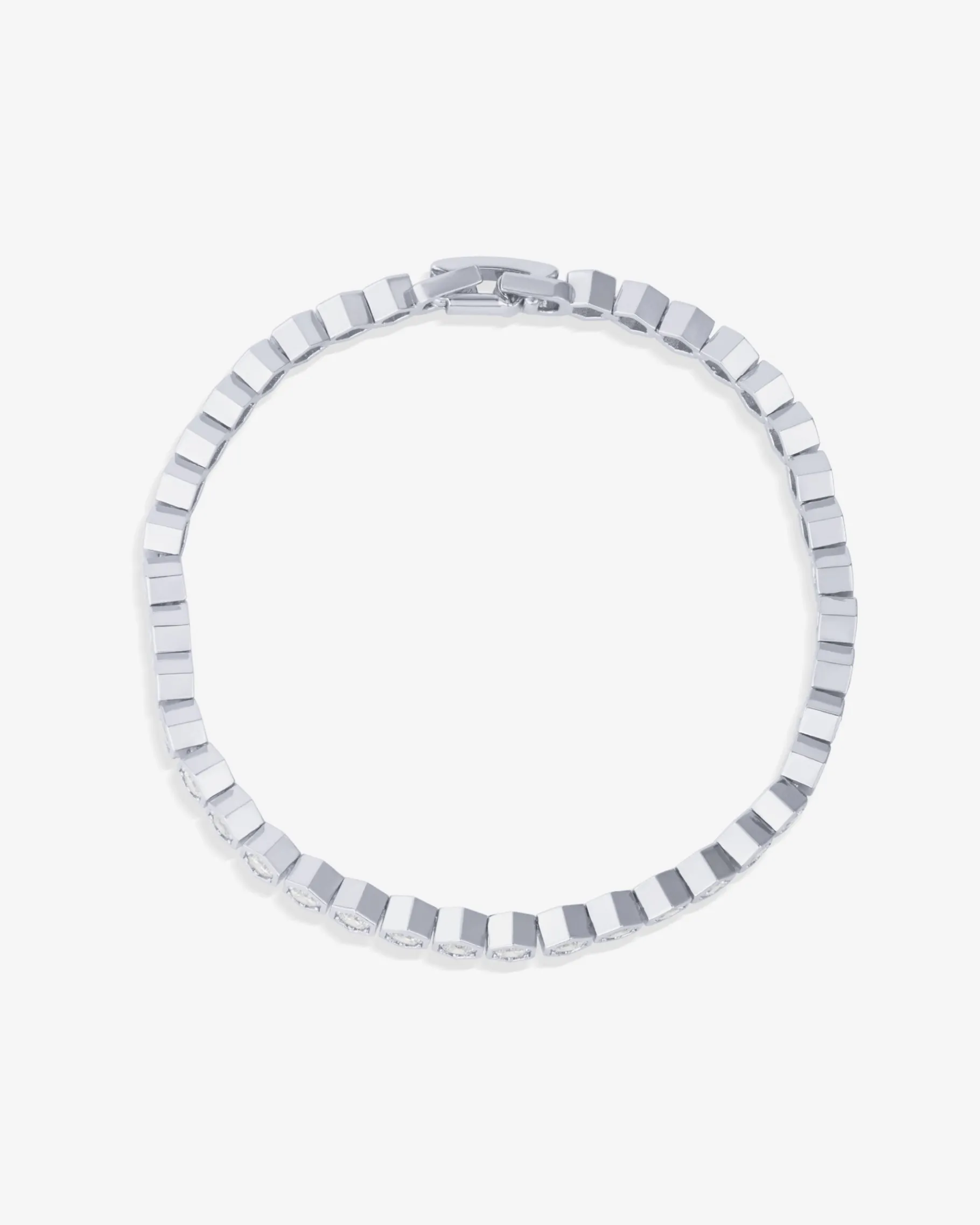 PAVOI Tennis-Honeycomb Tennis Bracelet