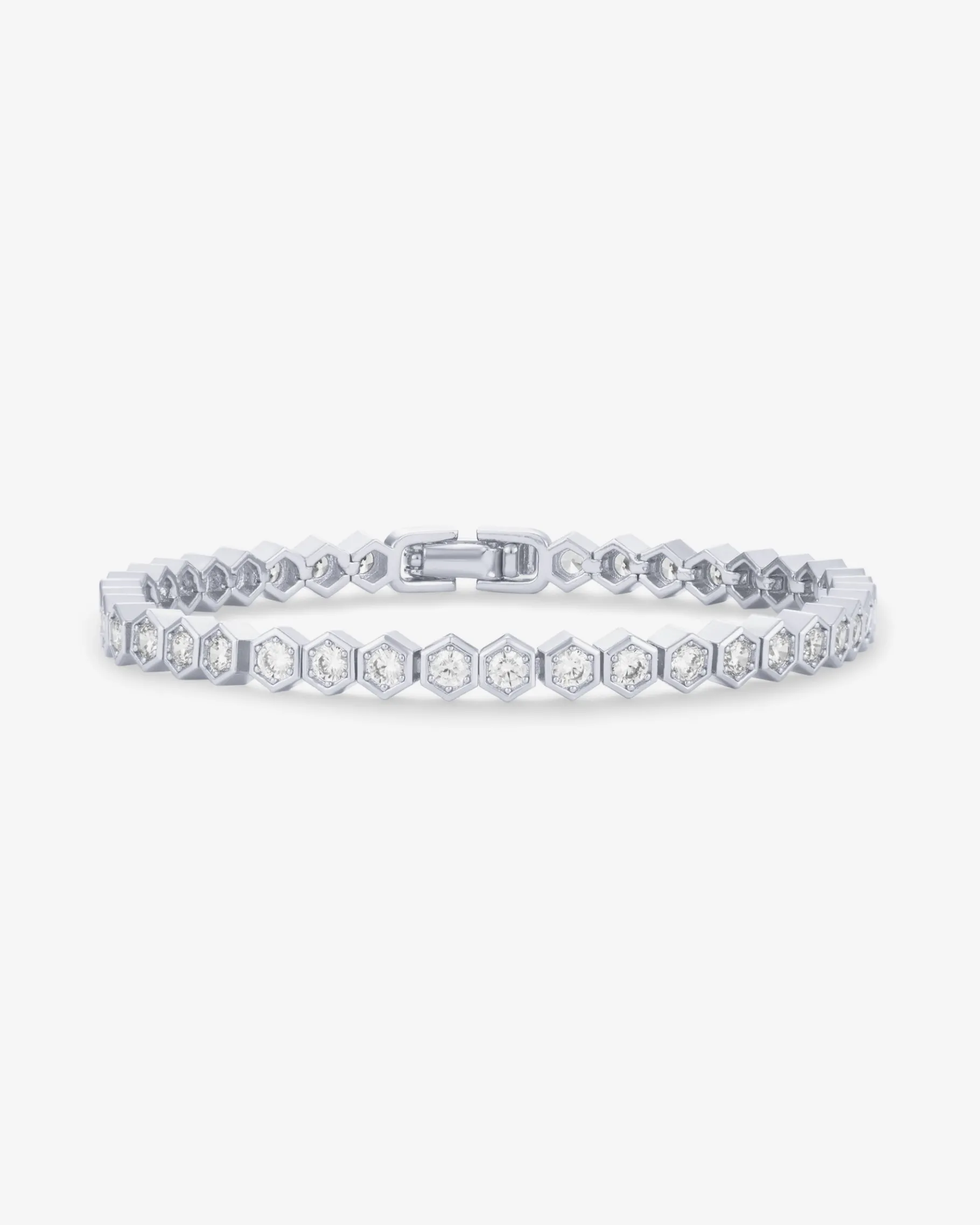 PAVOI Tennis-Honeycomb Tennis Bracelet