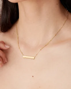 PAVOI Pendants|Layered-Horizontal Bar Necklace