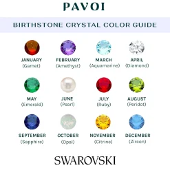 PAVOI Pendants-Horizontal Birthstone Bar Necklace