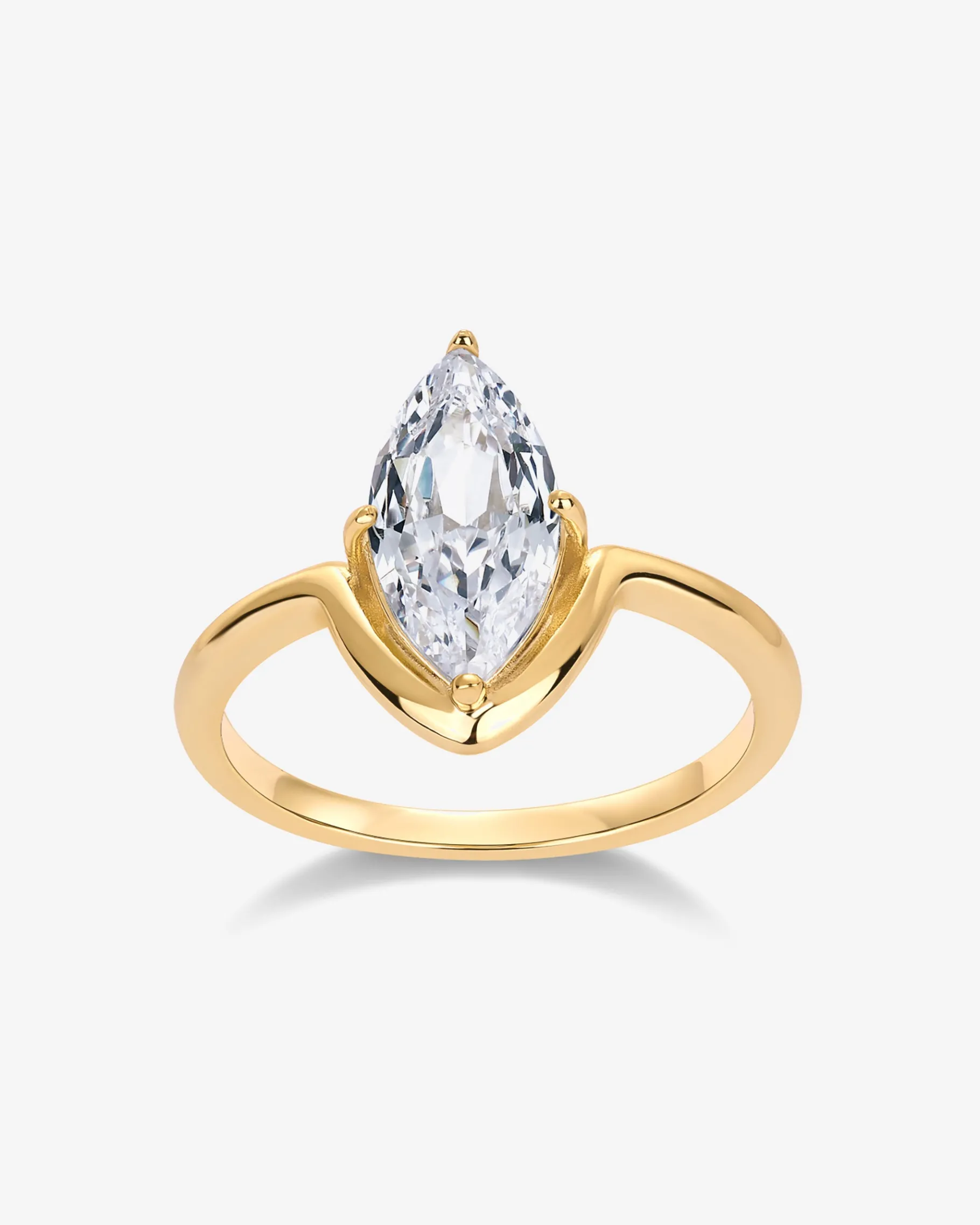 PAVOI Engagement-I Love Love Marquise Ring