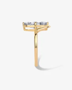 PAVOI Engagement-I Love Love Marquise Ring