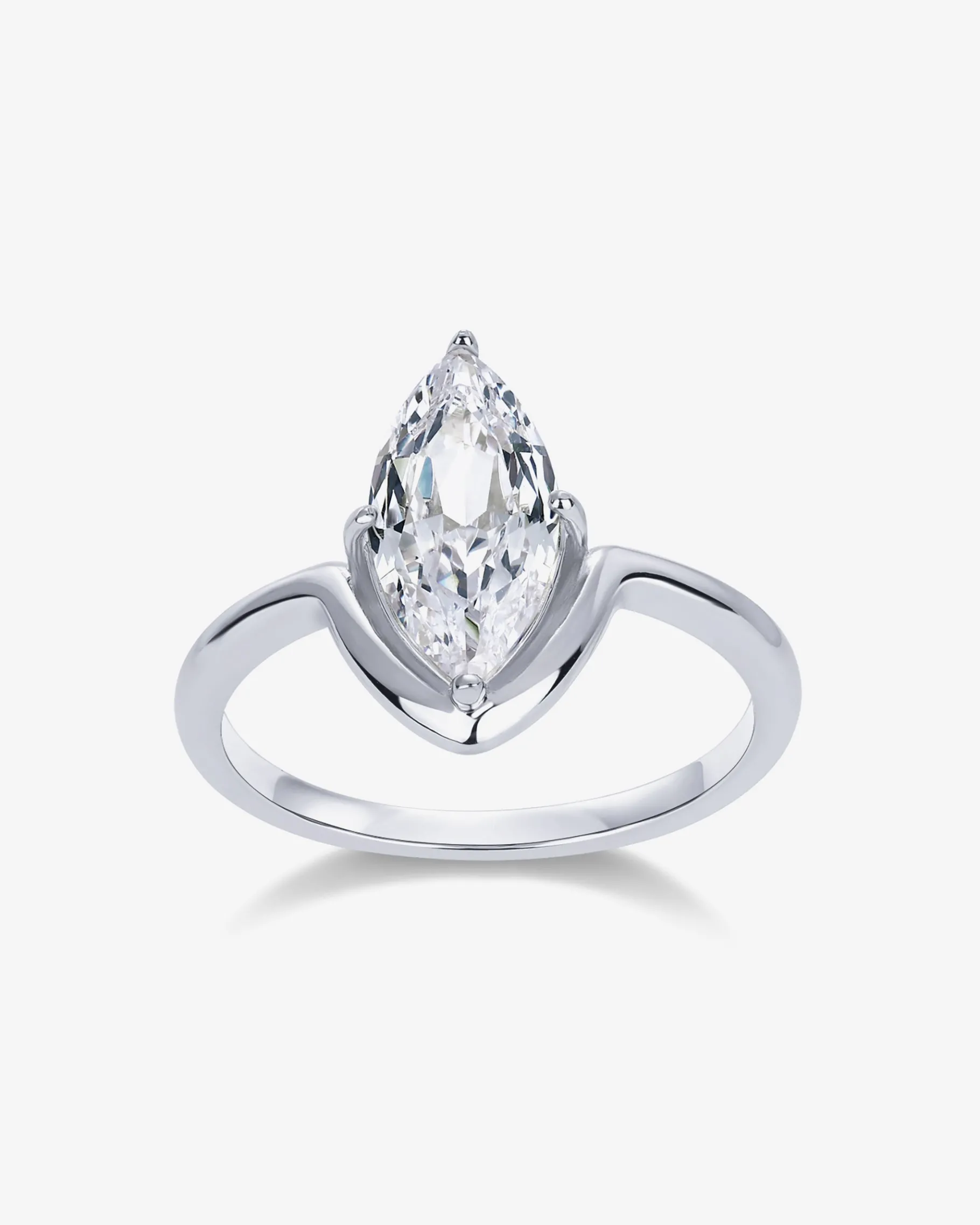 PAVOI Engagement-I Love Love Marquise Ring