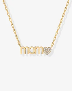 PAVOI Pendants-I Love Mom Necklace