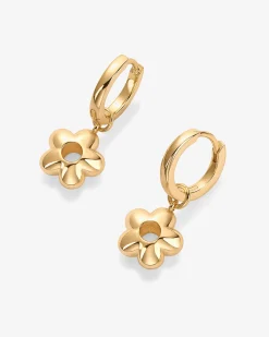 PAVOI Dangle & Threader|Huggies-In Bloom Dangle Huggies