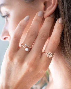 PAVOI Adjustable-Initial Ring