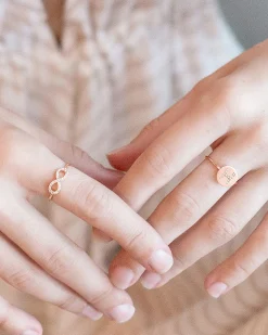 PAVOI Adjustable-Initial Ring