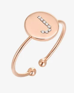PAVOI Adjustable-Initial Ring
