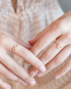PAVOI Adjustable-Initial Ring
