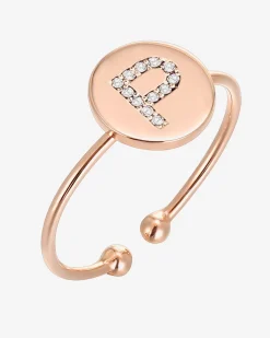 PAVOI Adjustable-Initial Ring