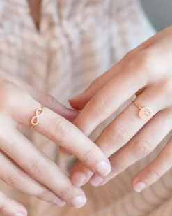 PAVOI Adjustable-Initial Ring
