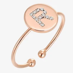PAVOI Adjustable-Initial Ring