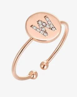 PAVOI Adjustable-Initial Ring