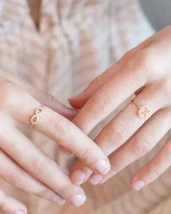 PAVOI Adjustable-Initial Ring