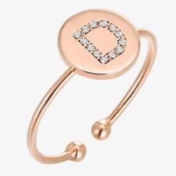 PAVOI Adjustable-Initial Ring