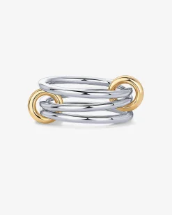 PAVOI Statement|Statement-Interlocked Two-Toned Ring