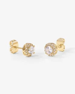 PAVOI Studs-Large Halo Studs