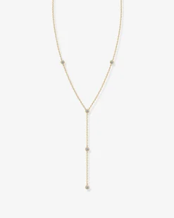 PAVOI Chains-Lariat Station Necklace