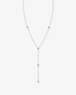 PAVOI Chains-Lariat Station Necklace