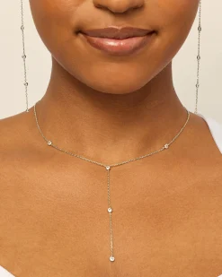 PAVOI Chains-Lariat Station Necklace