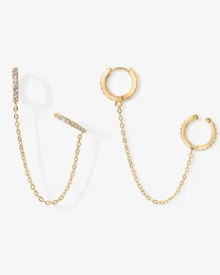PAVOI Layered|Chains-Layered Chain Necklace