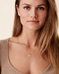 PAVOI Pendants|Layered-Layered Coin Pendant Necklace