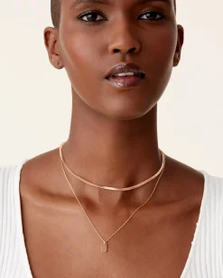 PAVOI Pendants|Layered-Layered Dog Tag Pendant Necklace