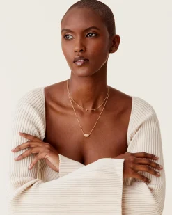 PAVOI Pendants|Layered-Layered Droplet Station Necklace