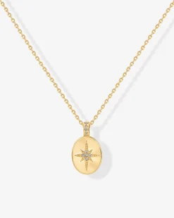 PAVOI Pearls|Pendants-Layered North Star Pendant Necklace