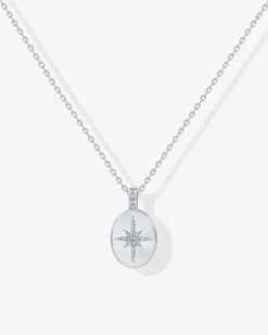 PAVOI Pearls|Pendants-Layered North Star Pendant Necklace