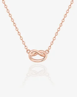 PAVOI Pendants-Love Knot Necklace