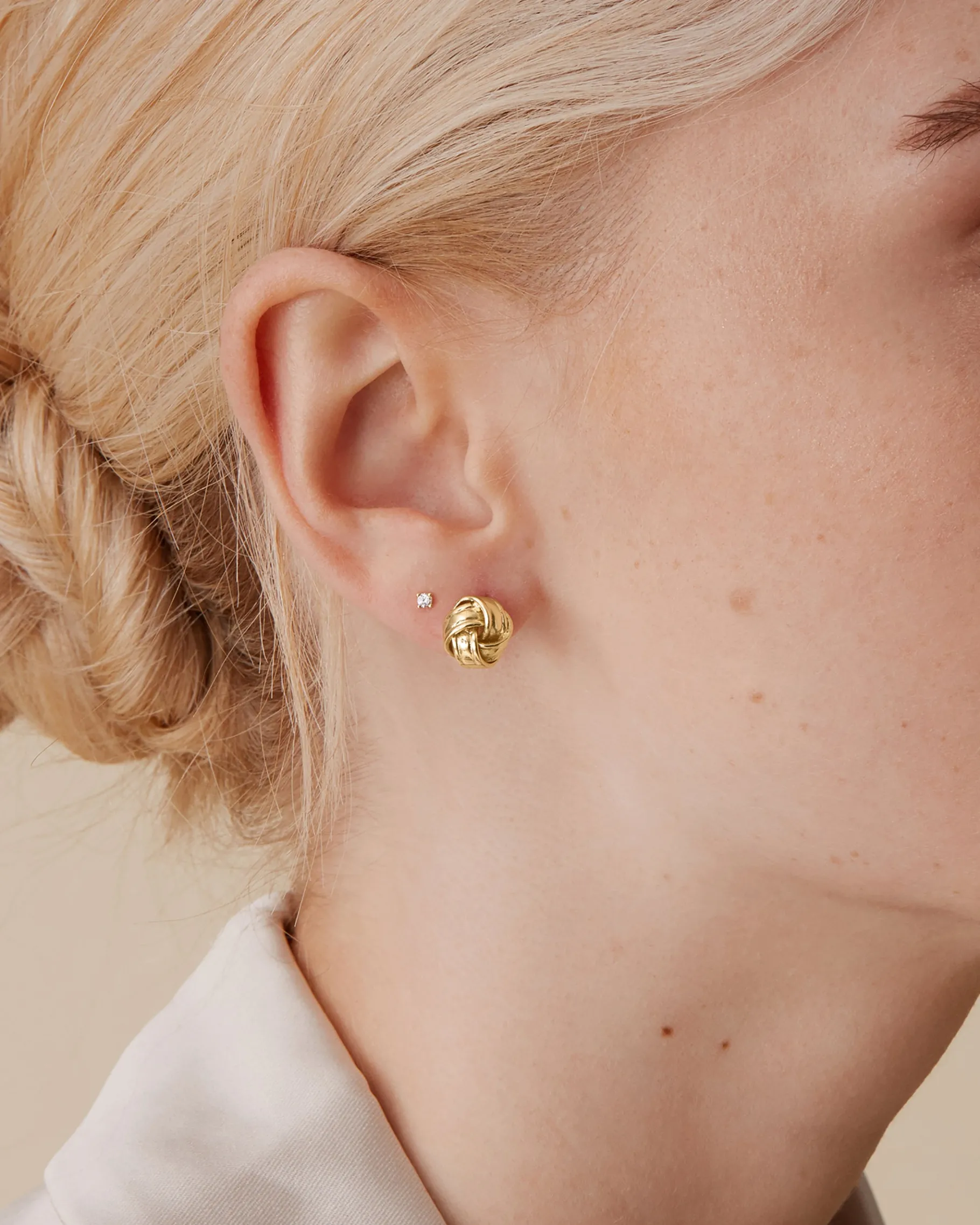 PAVOI Studs-Love Knot Studs