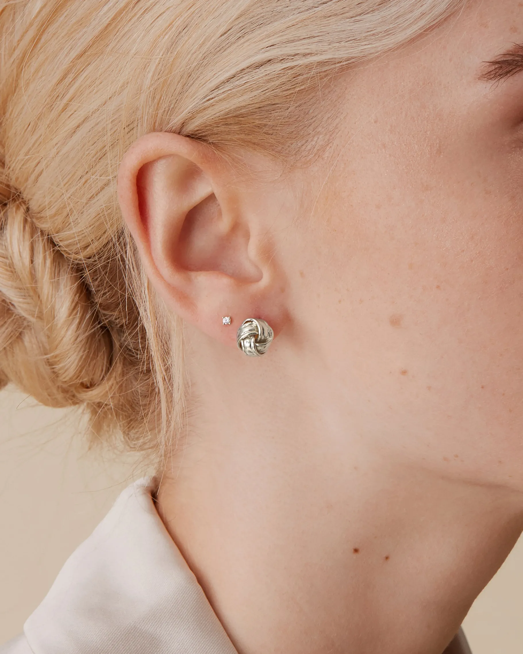 PAVOI Studs-Love Knot Studs