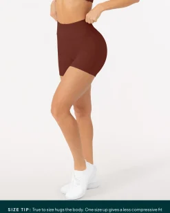 PAVOI 4" Inseam|Shorts-Low-Impact Butt Lifting High-Waisted 4" Biker Shorts
