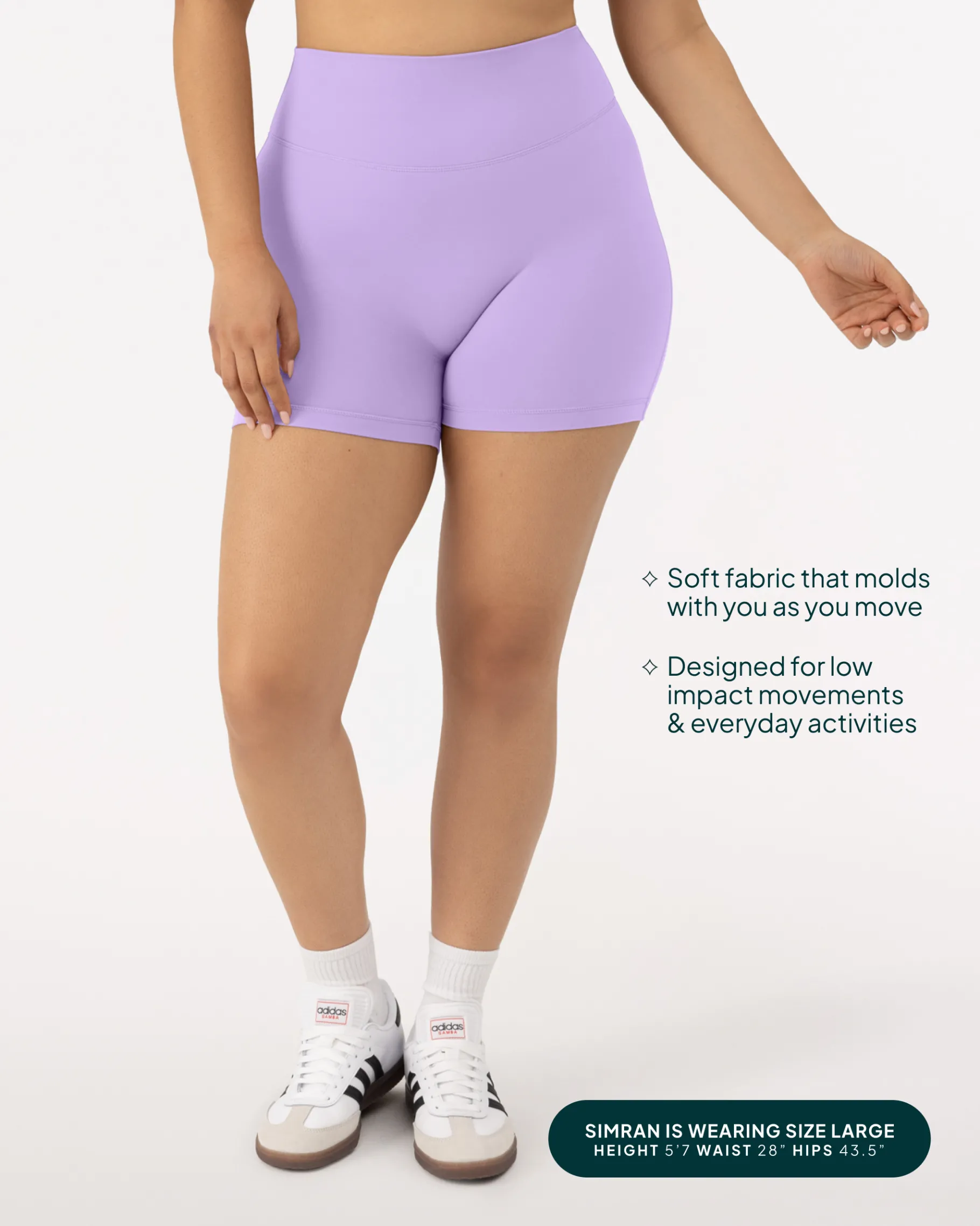 PAVOI 4" Inseam|Shorts-Low-Impact Butt Lifting High-Waisted 4" Seasonal Biker Shorts