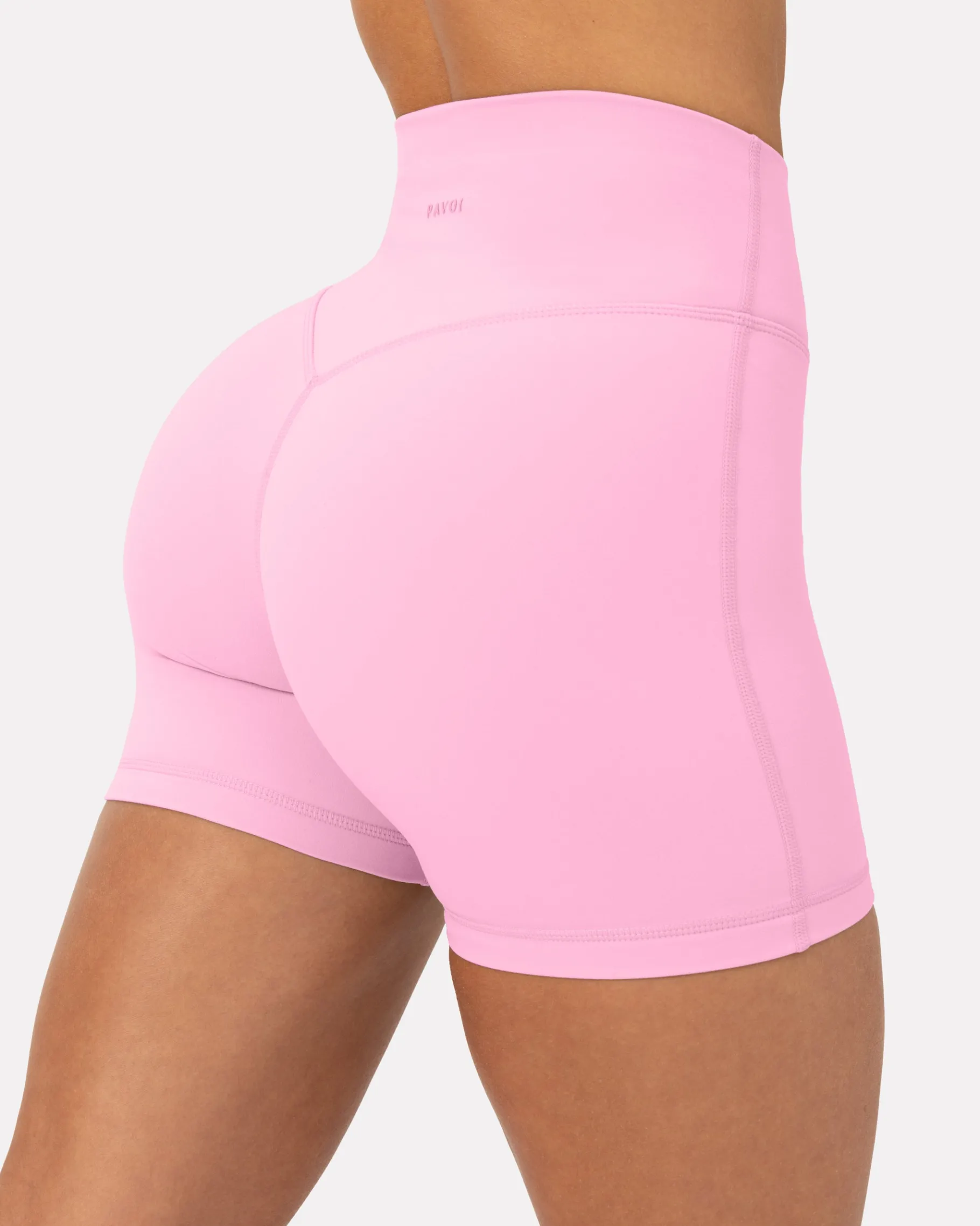 PAVOI 4" Inseam|Shorts-Low-Impact Butt Lifting High-Waisted 4" Seasonal Biker Shorts