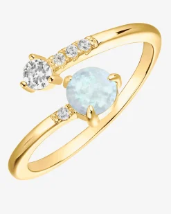 PAVOI Adjustable|Stackable-Luna Ring