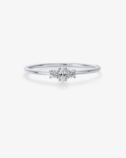 PAVOI Stackable-Magnolia Thin Ring