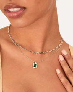 PAVOI Layered-Malachite Layered Necklace