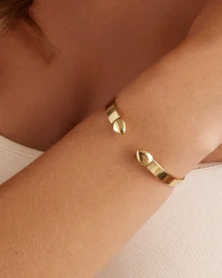 PAVOI Bangles-Mantra Cuff Bangle
