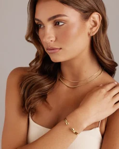 PAVOI Bangles-Mantra Cuff Bangle