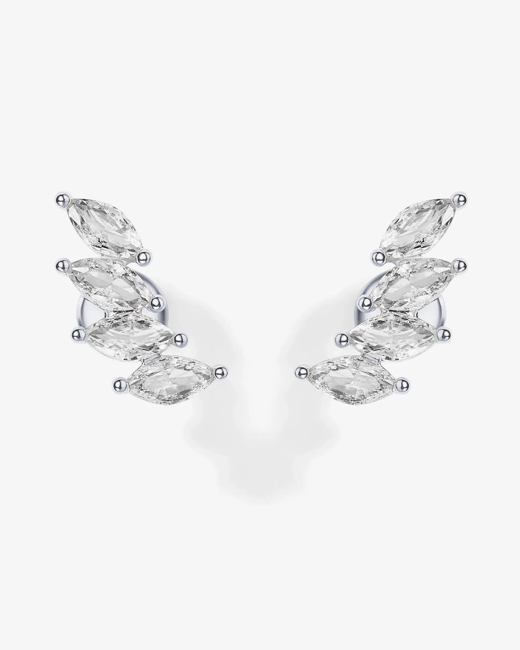 PAVOI Statement|Flat Backs-Marquise Cascade Earrings