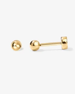 PAVOI Flat Backs|Studs-Medium Sphere Screw Back Studs