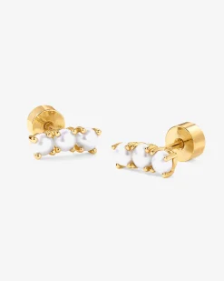 PAVOI Flat Backs|Studs-Mini Pearl Cluster Screwbacks